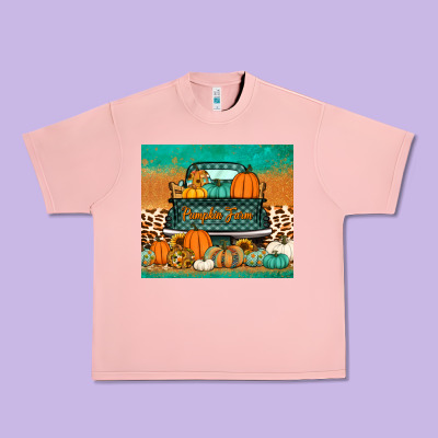 Pumpkin Farm Truck Tumbler Urban Heavy Tee Designed By Jasminsmagicworld