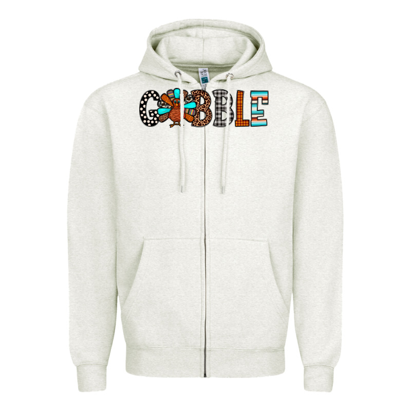 Gobble Zipper Hoodie by JahusDesignShop | Teevron