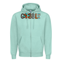 Seafoam gobble Zipper Hoodie - JahusDesignShop