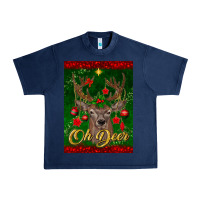 Navy oh deer car air freshener Urban Heavy Tee - BundleAndBundleShop