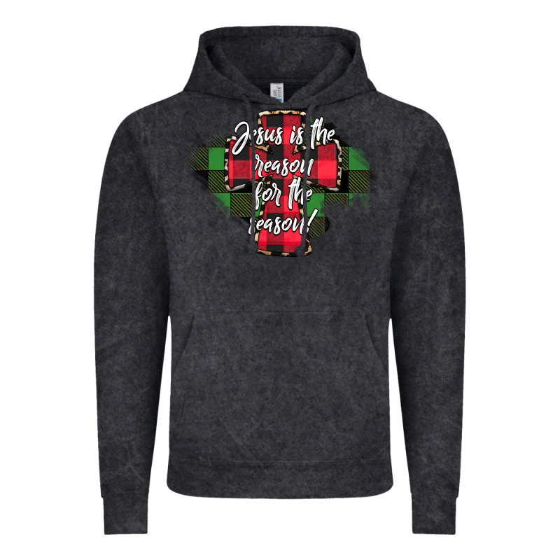 Jesus Is The Reason For The Season Vintage Hoodie by CowhideDigitalArt | Teevron