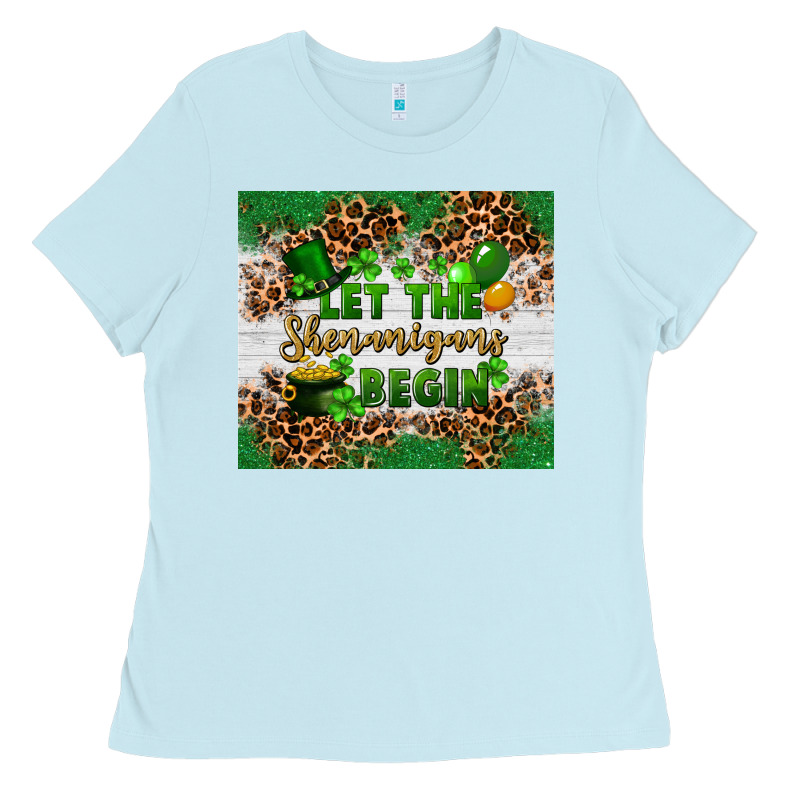 Let The Shenanigans Begin Ladies Tee by FaDigitalArtStudio | Teevron