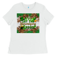 White Let the shenanigans begin Ladies Tee - FaDigitalArtStudio