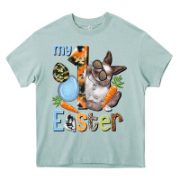 Arona My first Easter Boy Easter Day Heavy Core Tee - HowdyJamesFarm