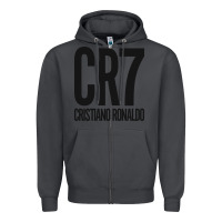 Smoke cr7 Zipper Hoodie - artisFamous