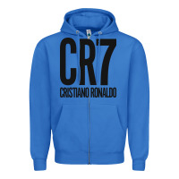 True Royal cr7 Zipper Hoodie - artisFamous