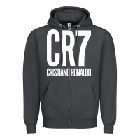 Smoke cr7 Zipper Hoodie - artisFamous