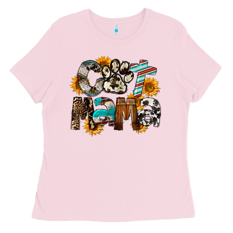 Western Cat Mama Mother's Day Ladies Tee by FaDigitalArtStudio | Teevron