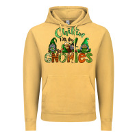 Vintage Mustard st patricks day gnomes Vintage Hoodie - CowhideDigitalArt