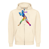 Sandshell girl's softball Zipper Hoodie - artisFamous