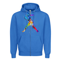 True Royal girl's softball Zipper Hoodie - artisFamous