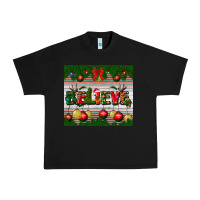 Black Christmas Believe Urban Heavy Tee - BundleAndBundleShop