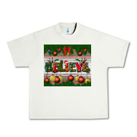 Pistachio Christmas Believe Urban Heavy Tee - BundleAndBundleShop