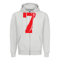 Dove Grey colin kaepernick number 7 t shirt Zipper Hoodie - artisFamous