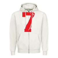 Oatmeal Heather colin kaepernick number 7 t shirt Zipper Hoodie - artisFamous