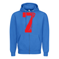 True Royal colin kaepernick number 7 t shirt Zipper Hoodie - artisFamous