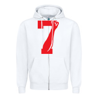 White colin kaepernick number 7 t shirt Zipper Hoodie - artisFamous