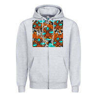 Heather Grey turkey Zipper Hoodie - JahusDesignShop
