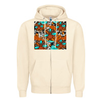 Sandshell turkey Zipper Hoodie - JahusDesignShop