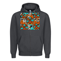 Smoke turkey Zipper Hoodie - JahusDesignShop