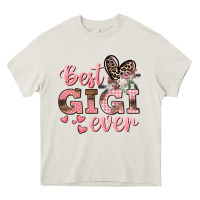 Cream Best gigi ever Mother's Day Heavy Core Tee - CowGirlArtShop