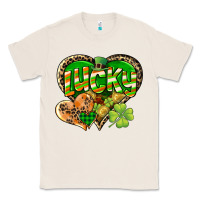 Natural Lucky heart St. Patrick's Day Classic Tee - CowGirlArtShop