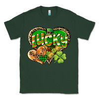 Sports Green Lucky heart St. Patrick's Day Classic Tee - CowGirlArtShop