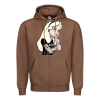 Chestnut alice in wonderland Zipper Hoodie - artisFamous
