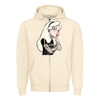 Sandshell alice in wonderland Zipper Hoodie - artisFamous