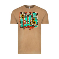 Vintage Camel Scorpio turquoise cowhide Vintage Tee - RanaPortraitStore