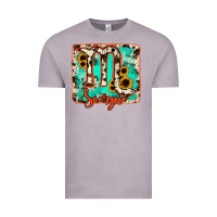 Vintage Zinc Scorpio turquoise cowhide Vintage Tee - RanaPortraitStore