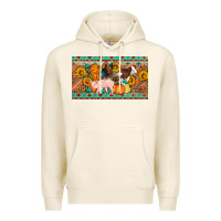 Tofu Fall farm animals cow pig rooster Premium Hoodie - Artiststas