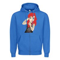 True Royal ariel tatoo Zipper Hoodie - artisFamous