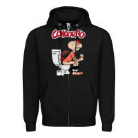 Black condorito Zipper Hoodie - artisFamous