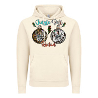 Vintage Artic Jingle Bell Rockin Vintage Hoodie - CowhideDigitalArt