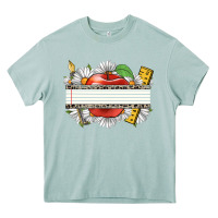 Arona floral teacher custom name Heavy Core Tee - CowGirlArtShop