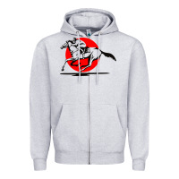 Horse Racing Zipper Hoodie | Teevron