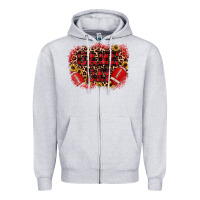 Game Day Football Zipper Hoodie | Teevron
