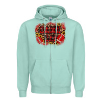 Seafoam game day football Zipper Hoodie - JahusDesignShop