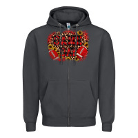 Smoke game day football Zipper Hoodie - JahusDesignShop