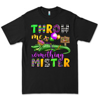 Black throw me something mister mardi gras olivia Premium Tee - OliviaCreatesArt