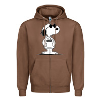 Chestnut cool dog Zipper Hoodie - artisFamous