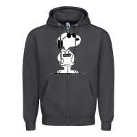 Smoke cool dog Zipper Hoodie - artisFamous