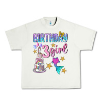 Pistachio birthday girl 3 Urban Heavy Tee - BundleAndBundleShop