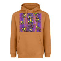 Meerkat mardi gras fleur de lis Heavyweight Hoodie - RanaPortraitStore