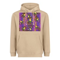 Mushroom mardi gras fleur de lis Heavyweight Hoodie - RanaPortraitStore