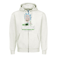 Oatmeal Heather i am not arguing Zipper Hoodie - artisFamous