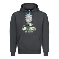Smoke i am not arguing Zipper Hoodie - artisFamous
