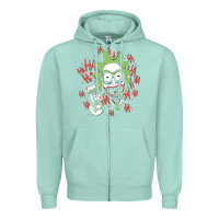 Seafoam joker Zipper Hoodie - artisFamous