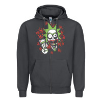 Smoke joker Zipper Hoodie - artisFamous